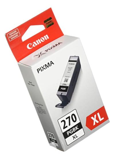 Canon PGI-270 XL Pigment Black Ink, Compatible to MG7720,MG6820,MG6821,MG6822,MG5720,MG5722,MG5721