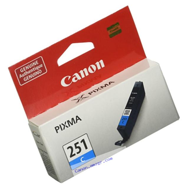 Canon CLI-251 Cyan Ink, Compatible to MX922,MG7520,MG7120,MG6620,MG5620,iP8720,MG6420,MG6320 and MG5420