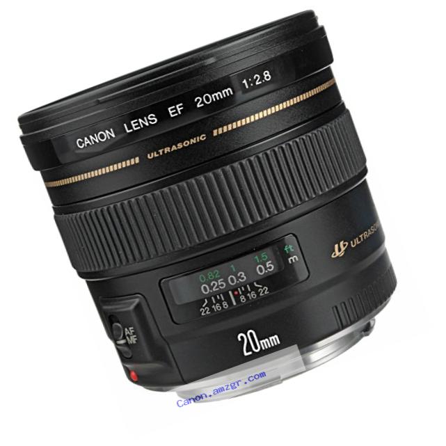 Canon EF 20mm f/2.8 USM Wide-Angle Fixed Lens